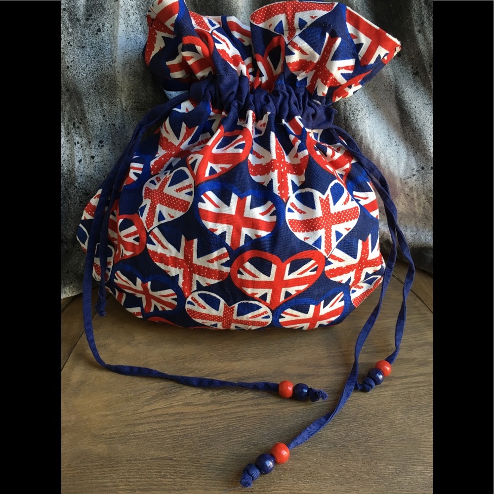 SALE COTTON BRITISH UNION JACK FLAG BAG 🇬🇧